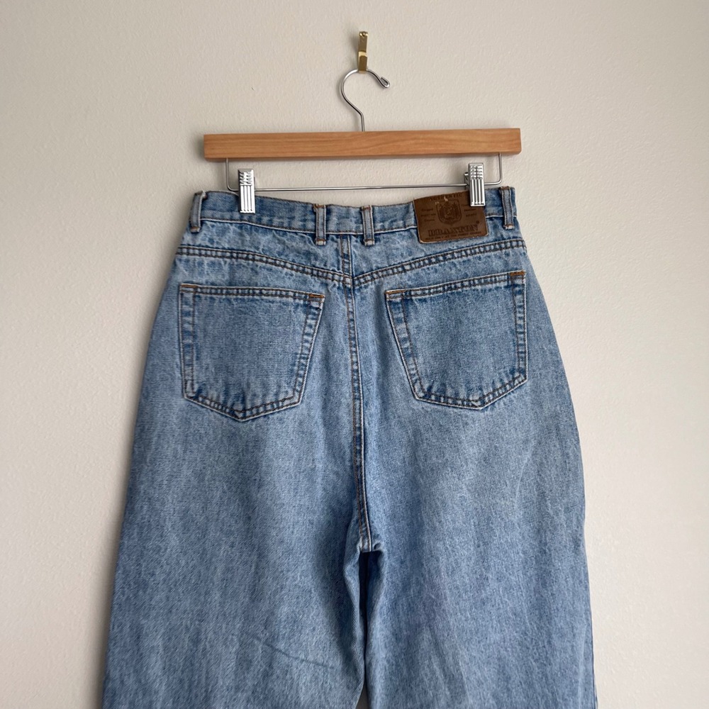 Vintage‎ 90s Braxton Light Wash Baggy Fit Boyfriend Jeans - Picture 8 of 11